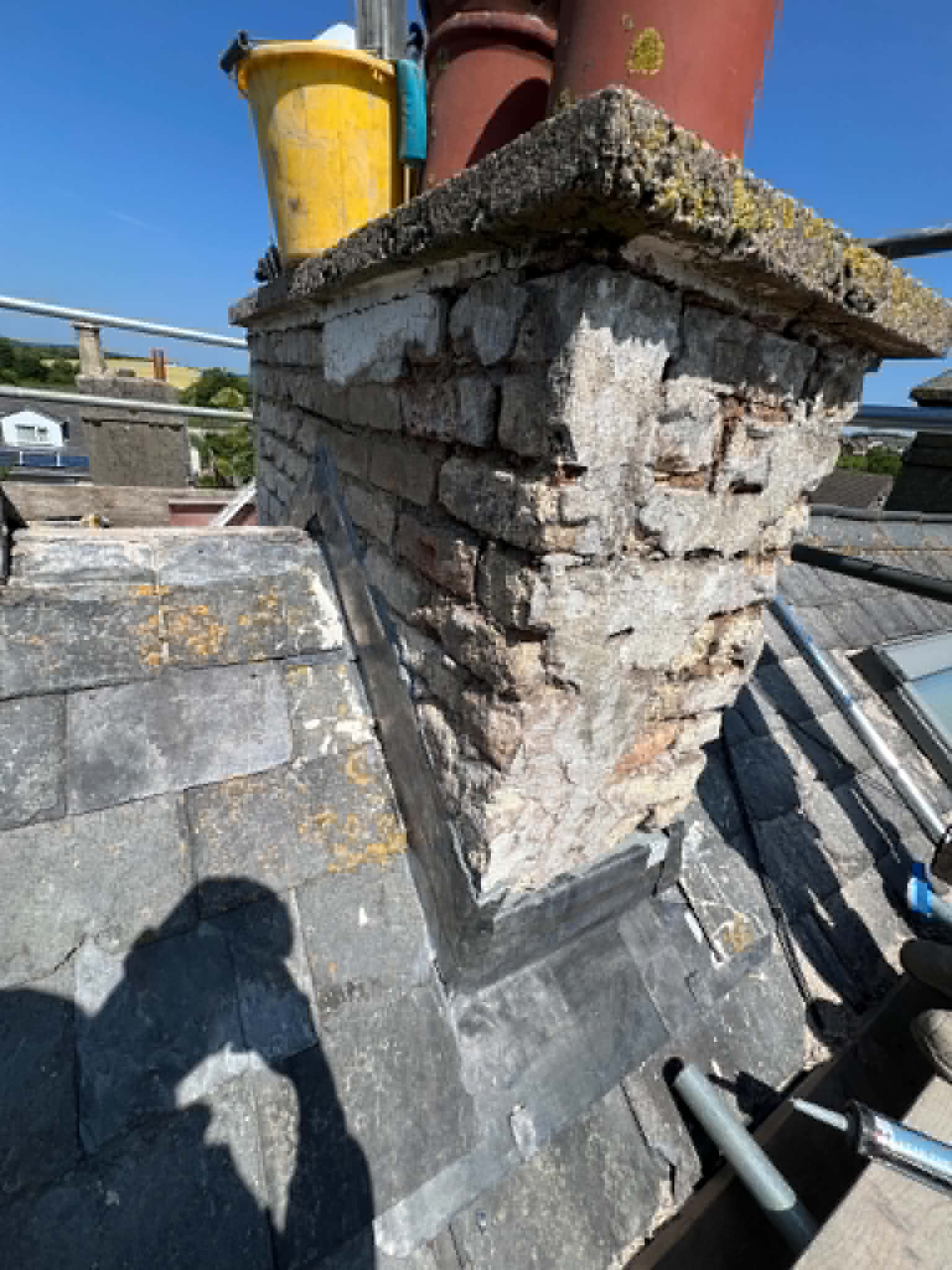 Roofing work